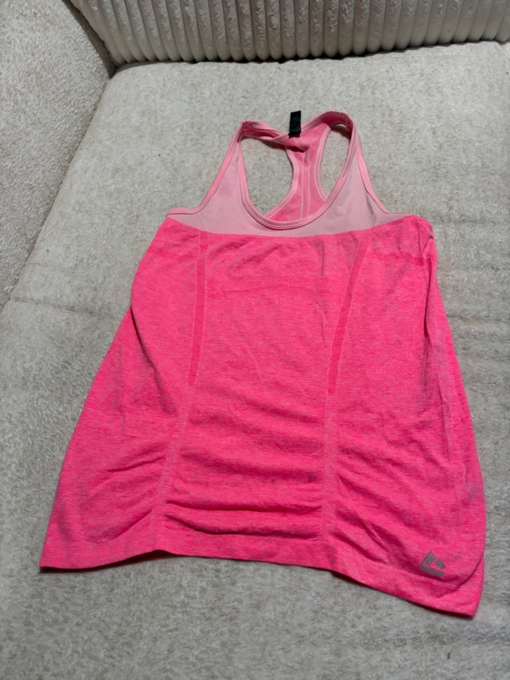 Reebok Pink Racerback Tank Top